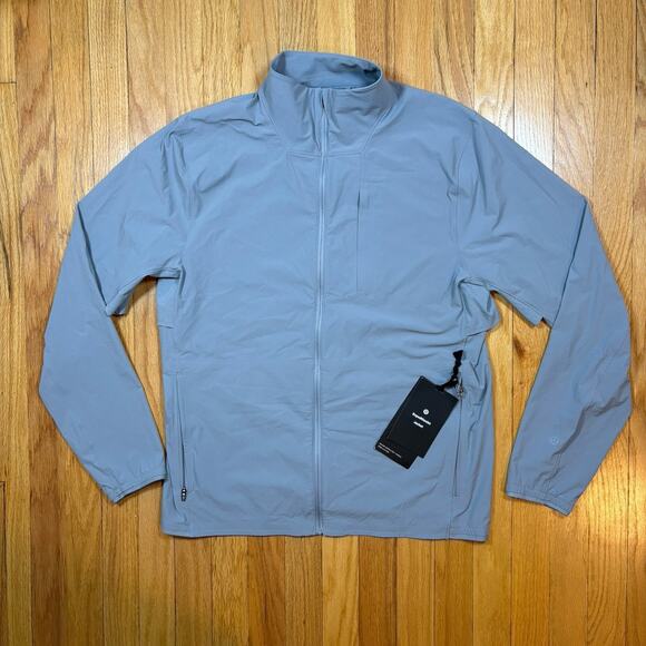 NEW Lululemon Expeditionist Jacket Men’s Medium Ripstop Gray Athleisure LM4AEKS - Picture 1 of 16